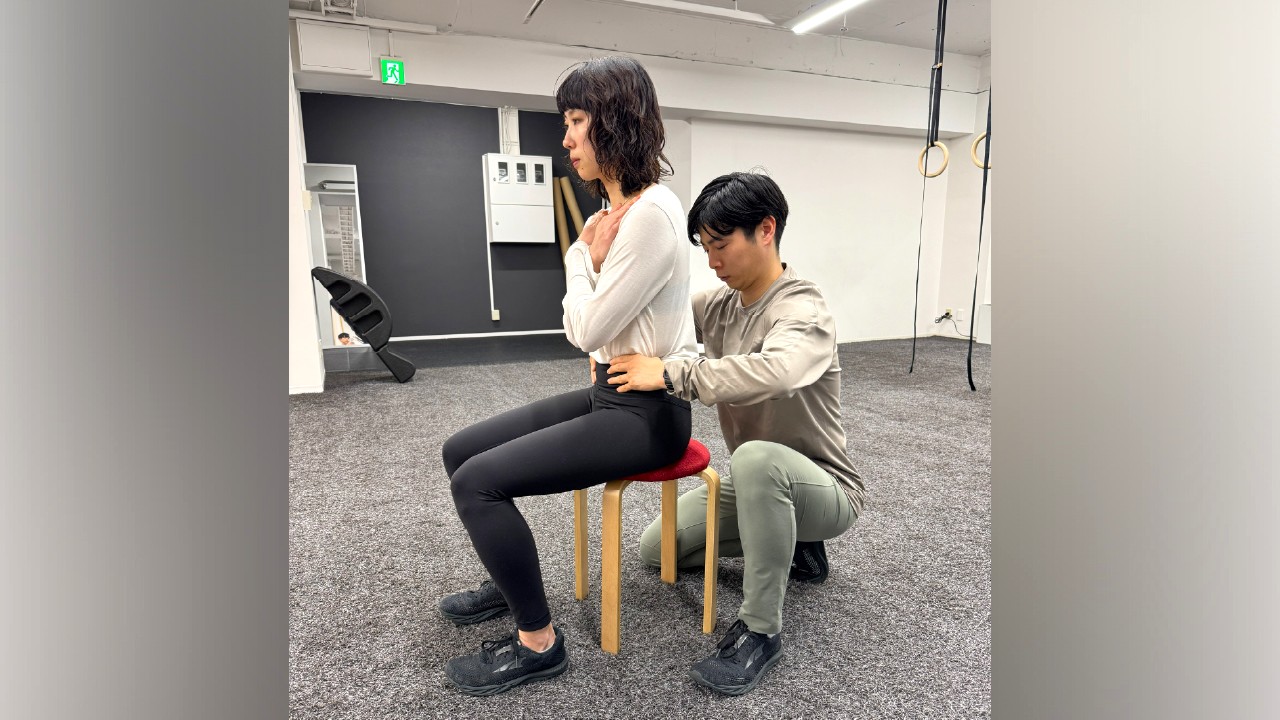 身体テスト・測定③IAP（腹腔内圧）テスト